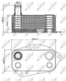 WILMINK GROUP wg1720019 -  масляный радиатор, двигательное масло